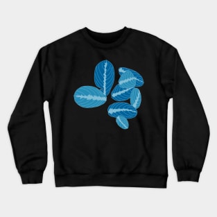 house plant leaves Crewneck Sweatshirt